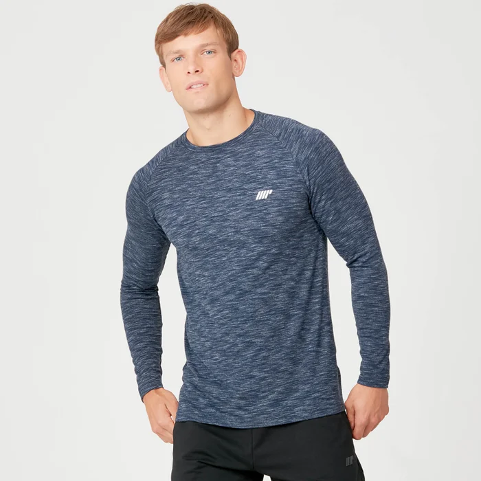 パフォーマンス ロング スリーブ Tシャツ - グレイ マール