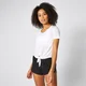 ツイスト Tシャツ - ホワイト