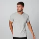 ラックス クラシック Vネック Tシャツ - シルバー
