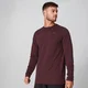 Aero ニット ロング スリーブ Tシャツ - オックスブラッド マール