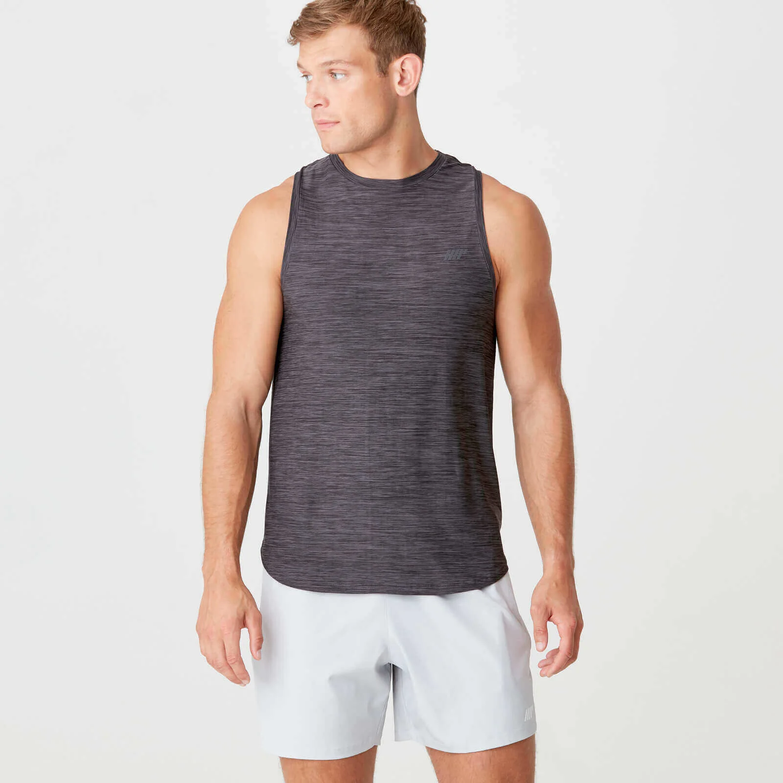MP Men's Dry-Tech Infinity Tank Top - Slate Marl - XS 画像 1