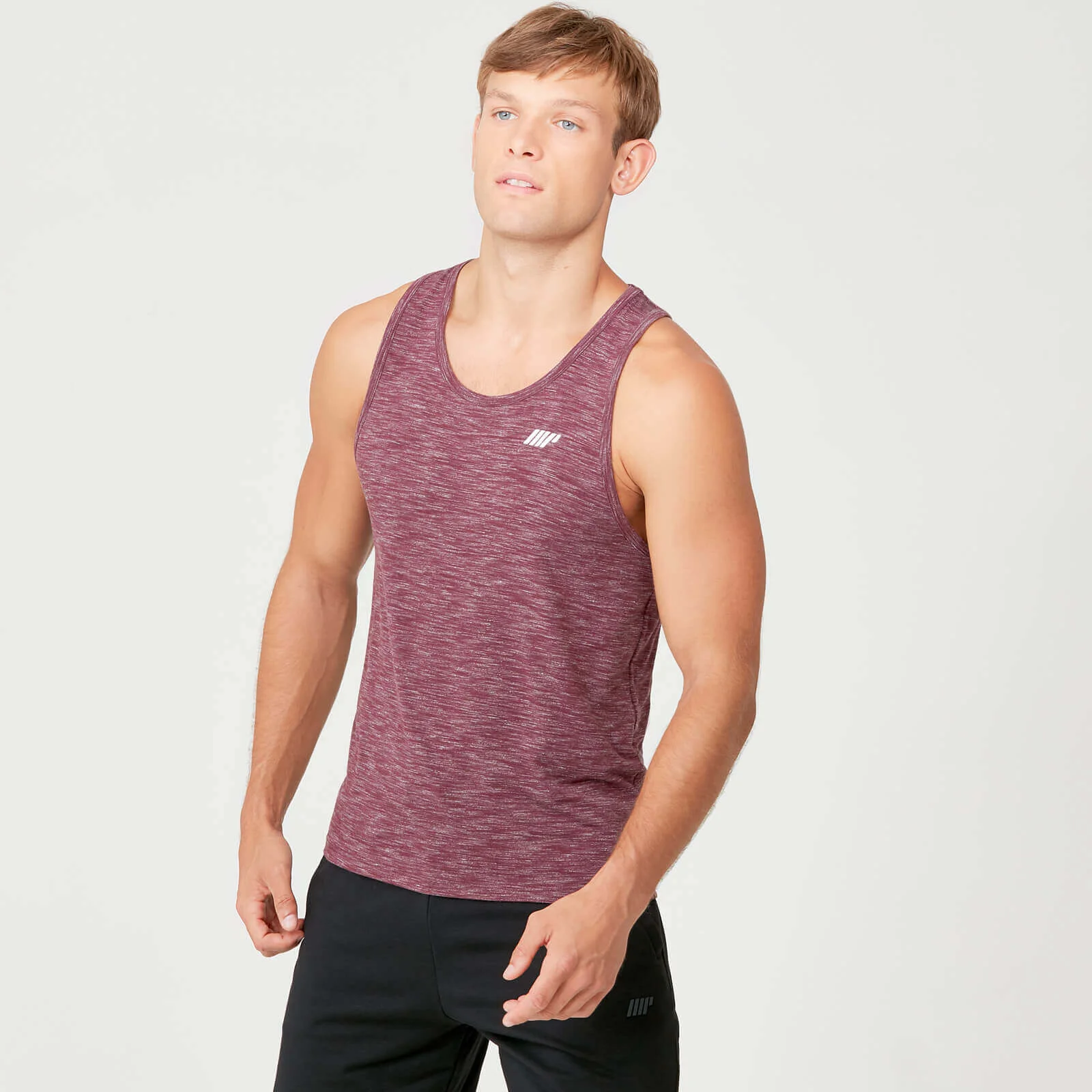 Myprotein Performance Tank Top - Burgundy Marl - XS 画像 1