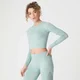 MP Shape Seamless Crop Top Seafoam