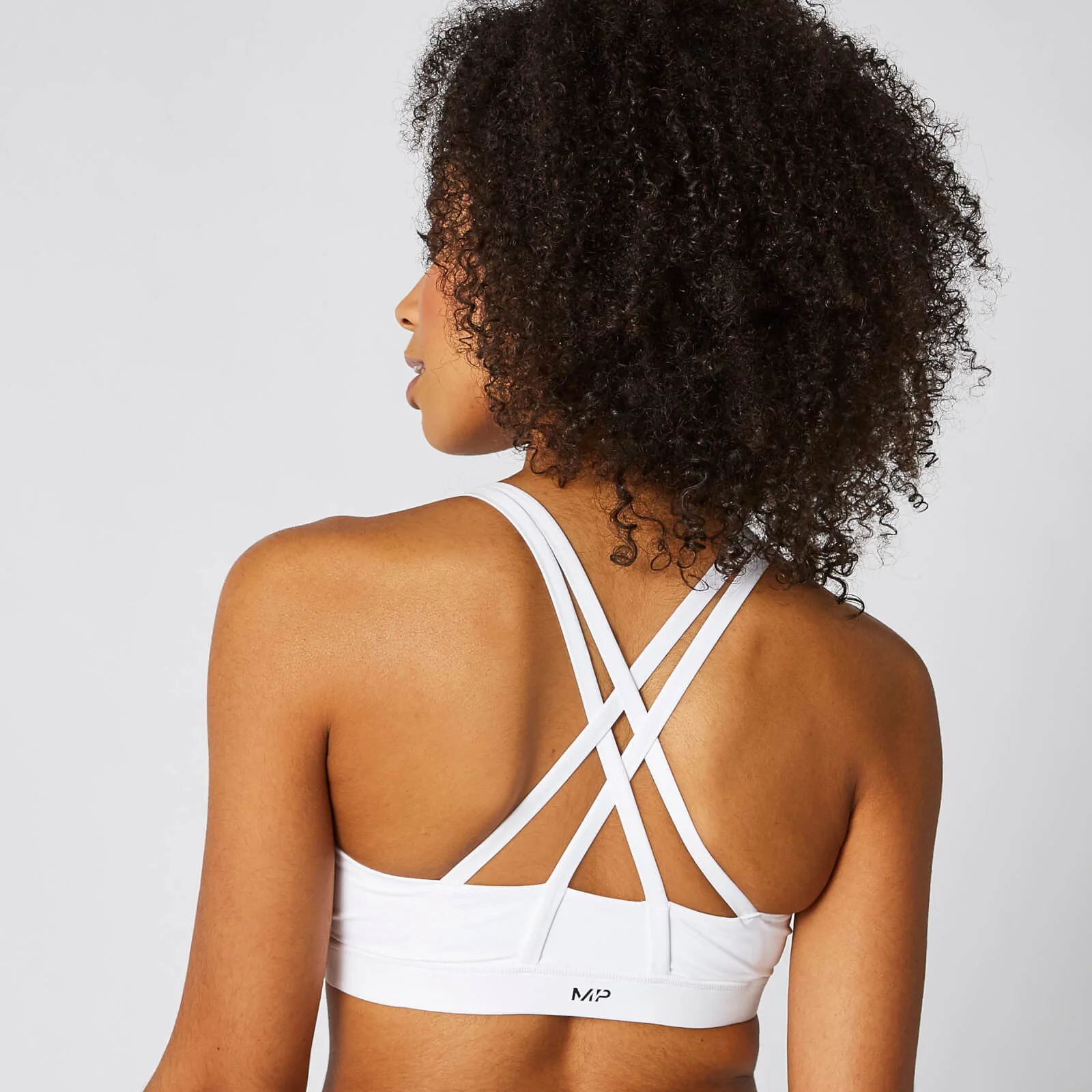 MP Women's Essentials Training Sports Bra - White - XS 画像 1