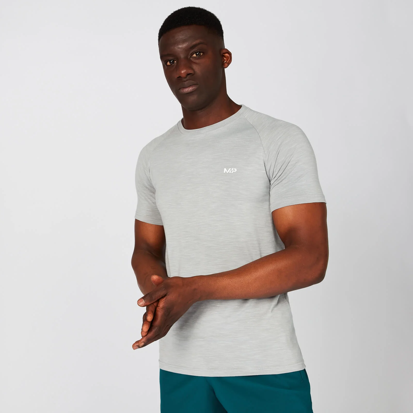 MP Men's Performance T-shirt - Chrome Marl - S 画像 1