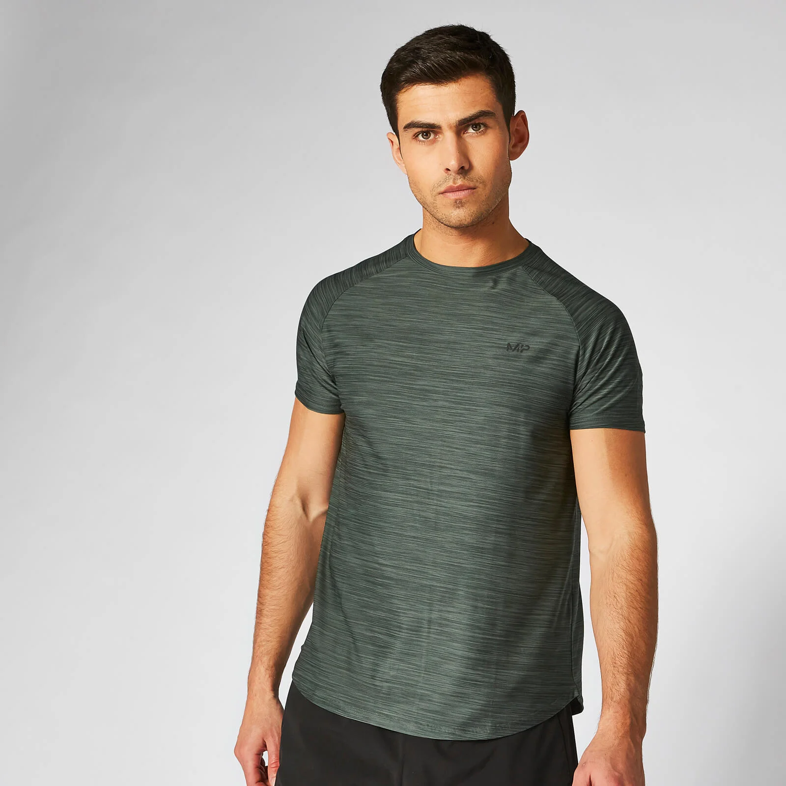 Myprotein Dry Tech Infinity T-Shirt - Pine Marl - XS 画像 1