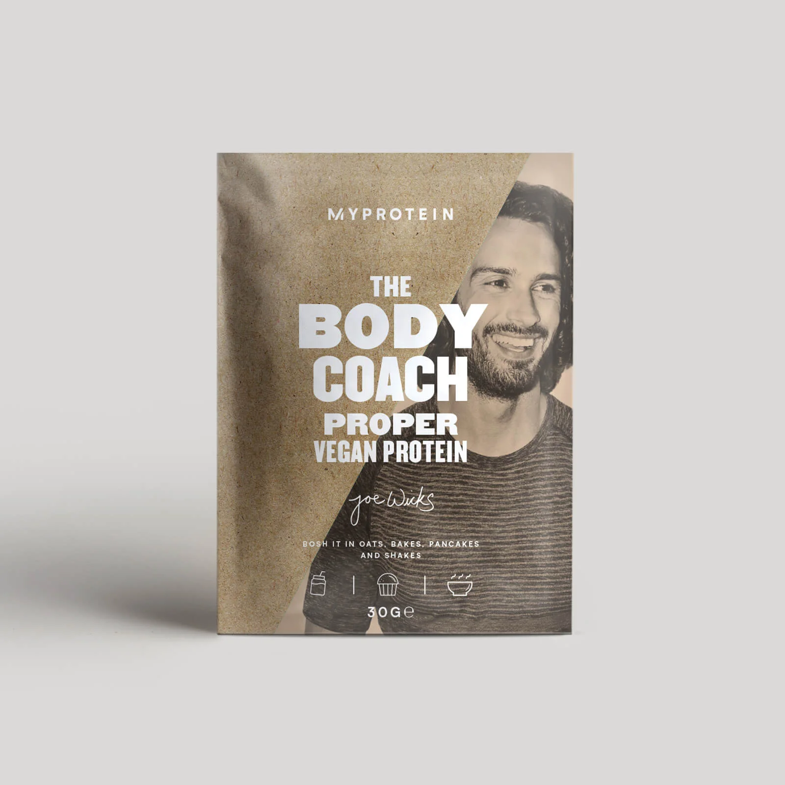 Myprotein The Body Coach Vegan Protein Sample - 30g - チョコレート 画像 1