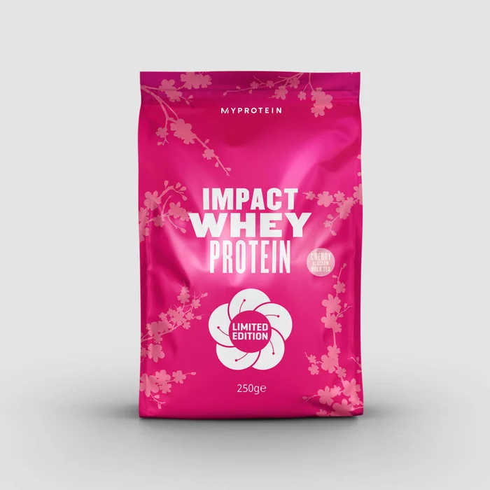 春限定 さくらミルクティー フレーバー Impact ホエイプロテイン
