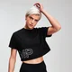 MP パワー クロップド Tシャツ - ブラック
