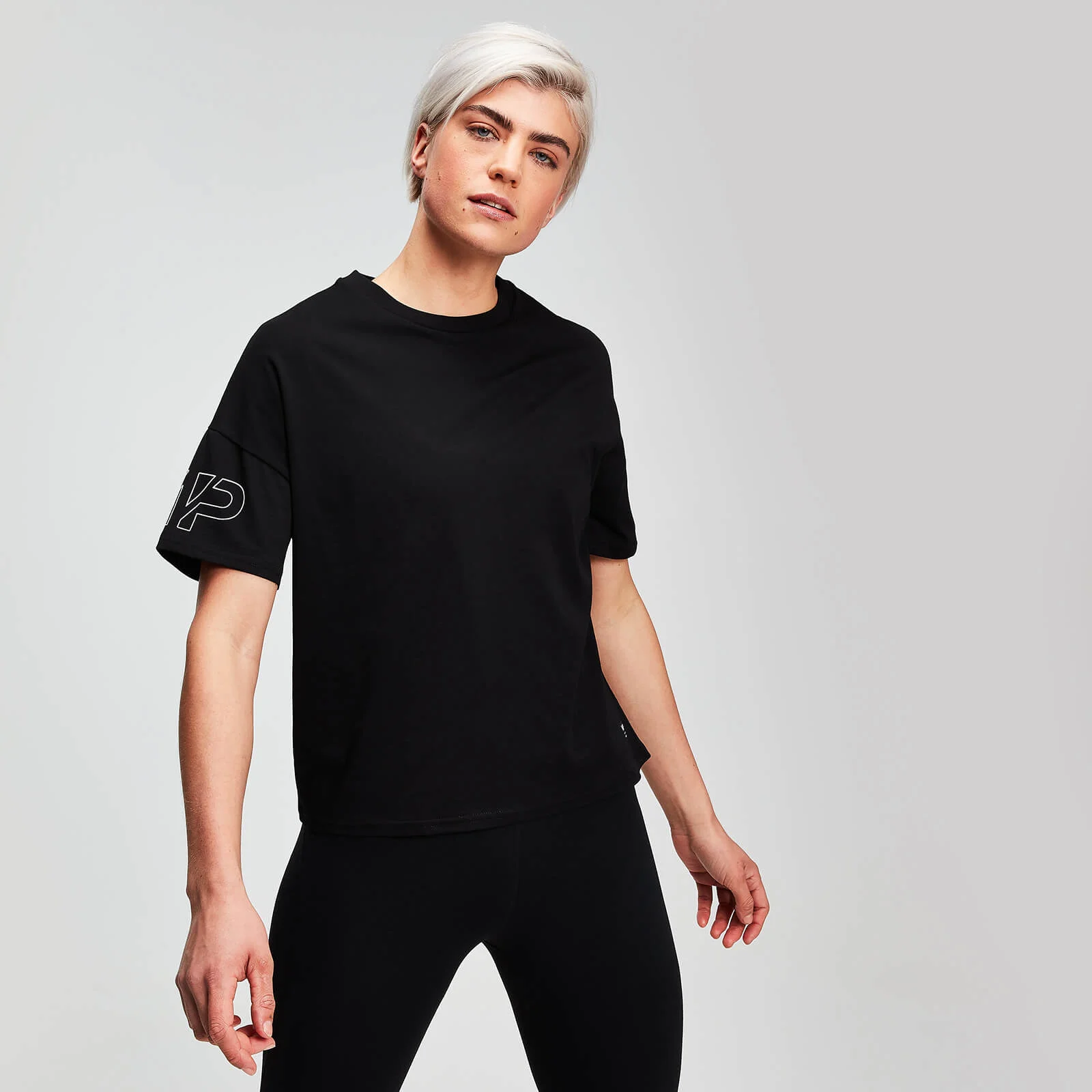 MP パワー Tシャツ - ブラック - XS 画像 1