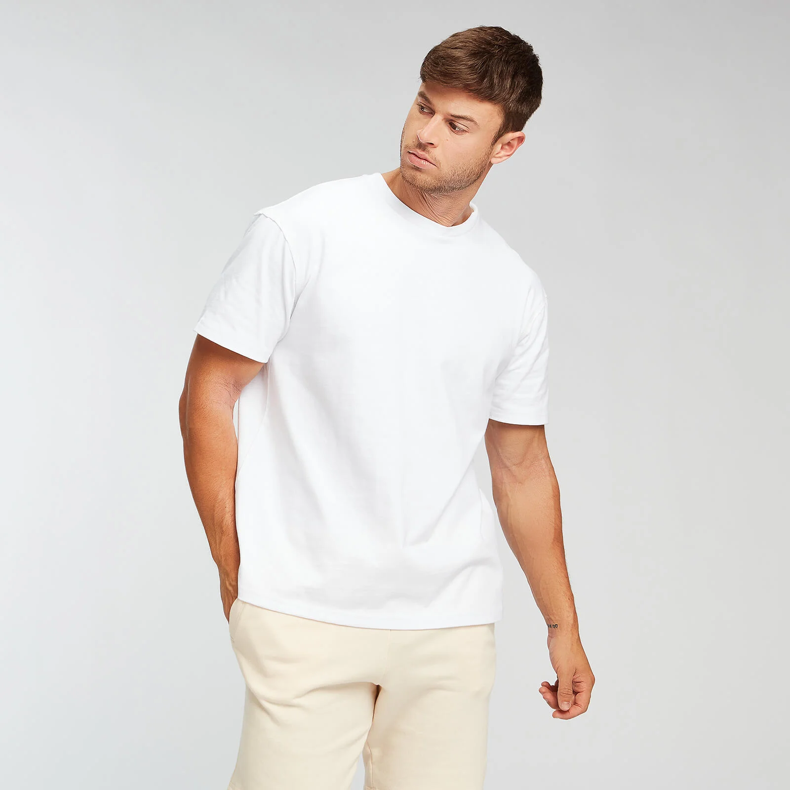 エーウェア Tシャツ - ホワイト - XS 画像 1