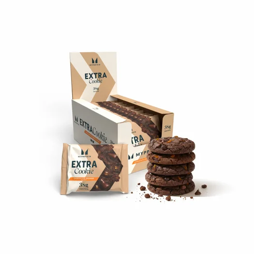 プロテインクッキー - 12 x 75g - チョコレートオレンジ