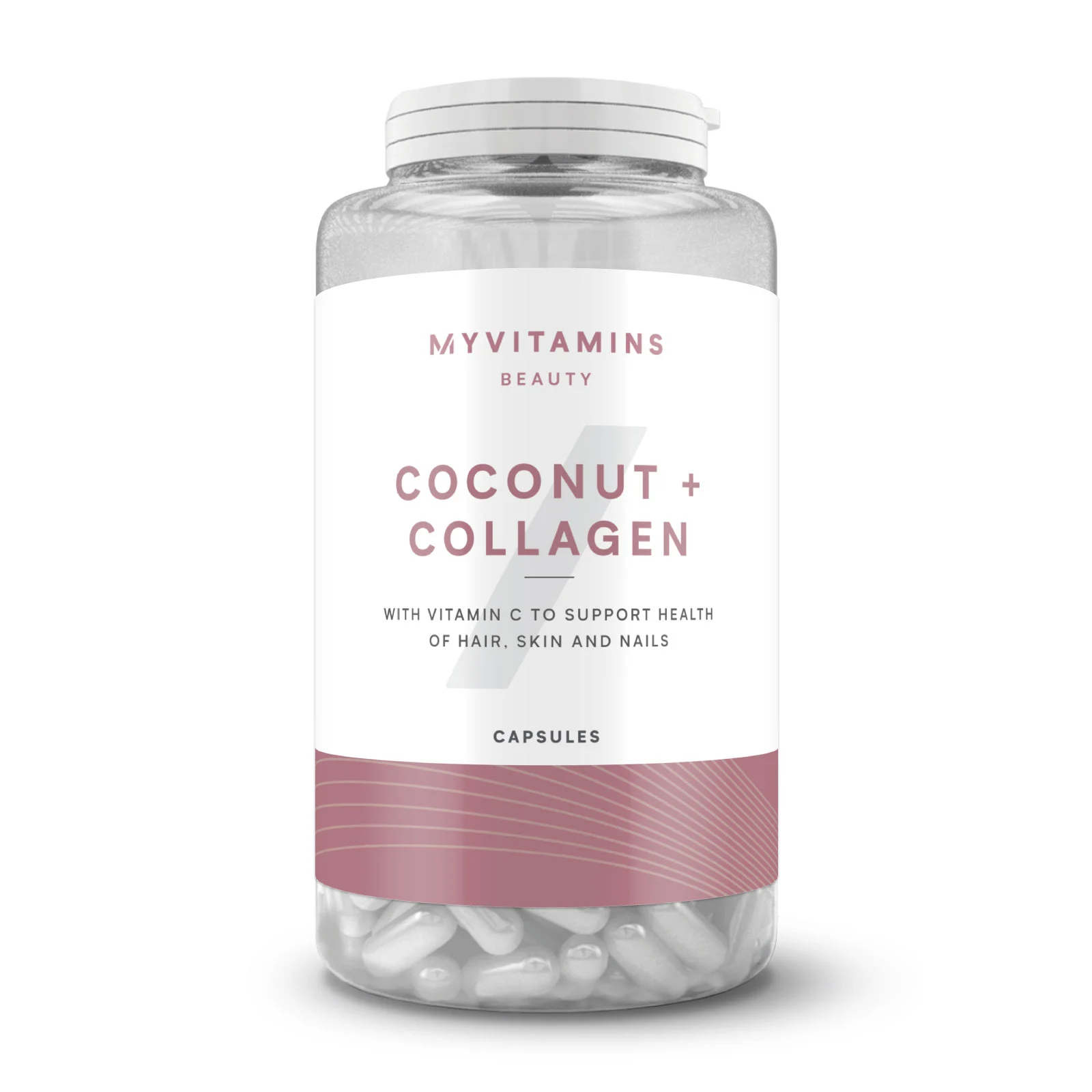 ココナッツ&コラーゲン カプセル - 60 CAPSULES - 30食分 画像 1