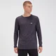 MP パフォーマンス ロングスリーブ Tシャツ - 杢ブラック