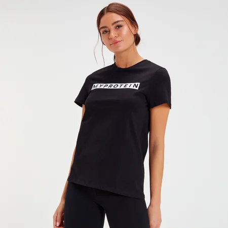 MP レディース オリジナル Tシャツ - ブラック