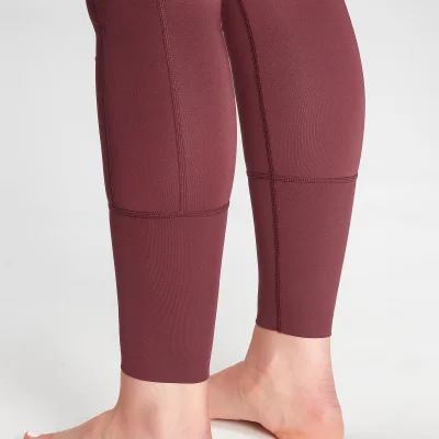 MP Women's Composure Repreve® Leggings - Washed Oxblood - XS 画像 7