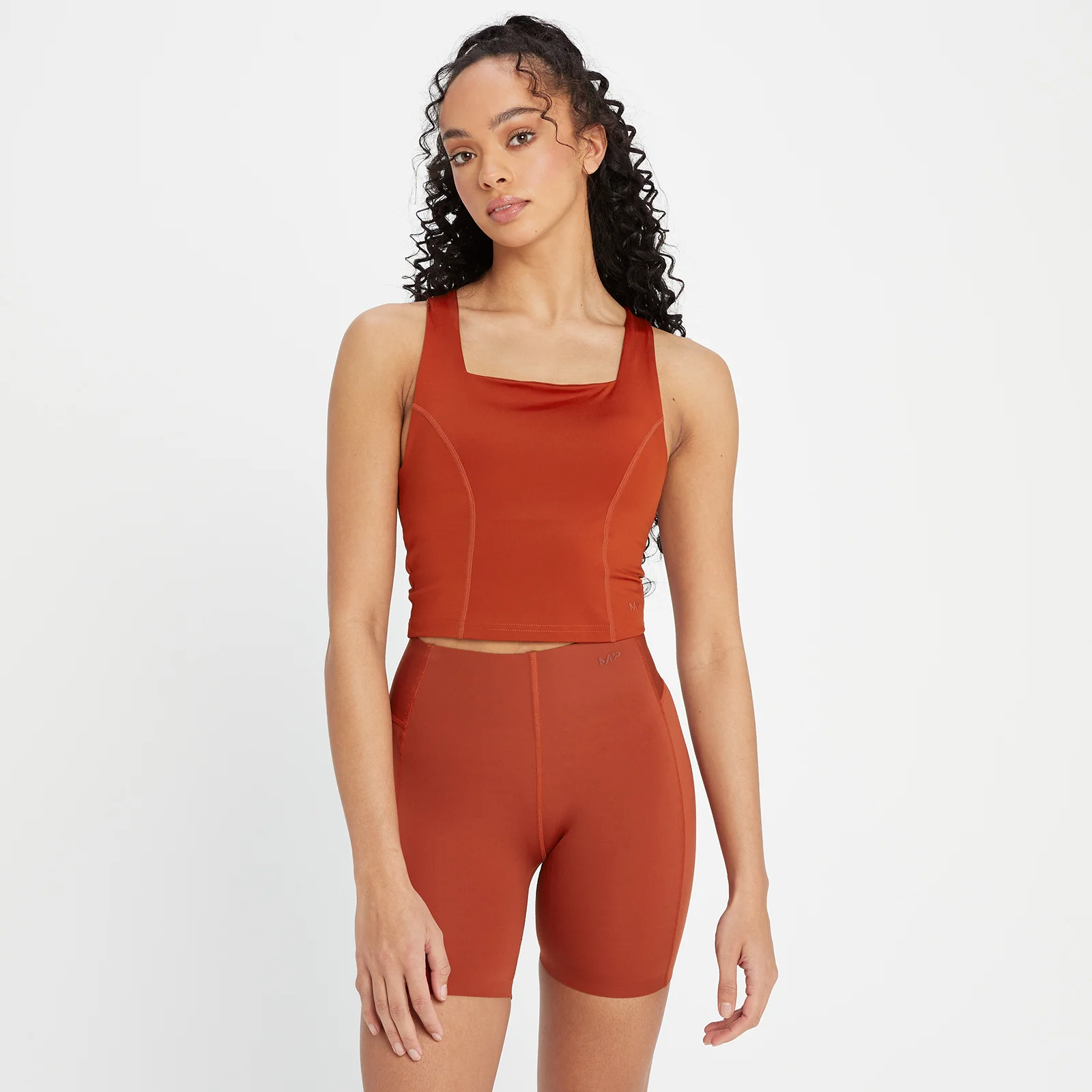 MP Women's Composure Repreve® Vest - Burn Red - XXS 画像 1