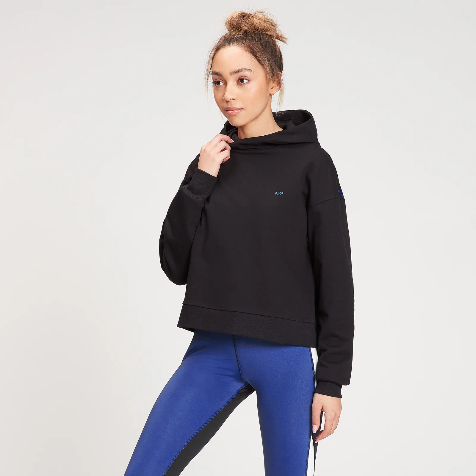 MP Women's Engage Hoodie - Black - XXS 画像 1