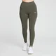 MP Women's Central Graphic Leggings (Dark Olive)