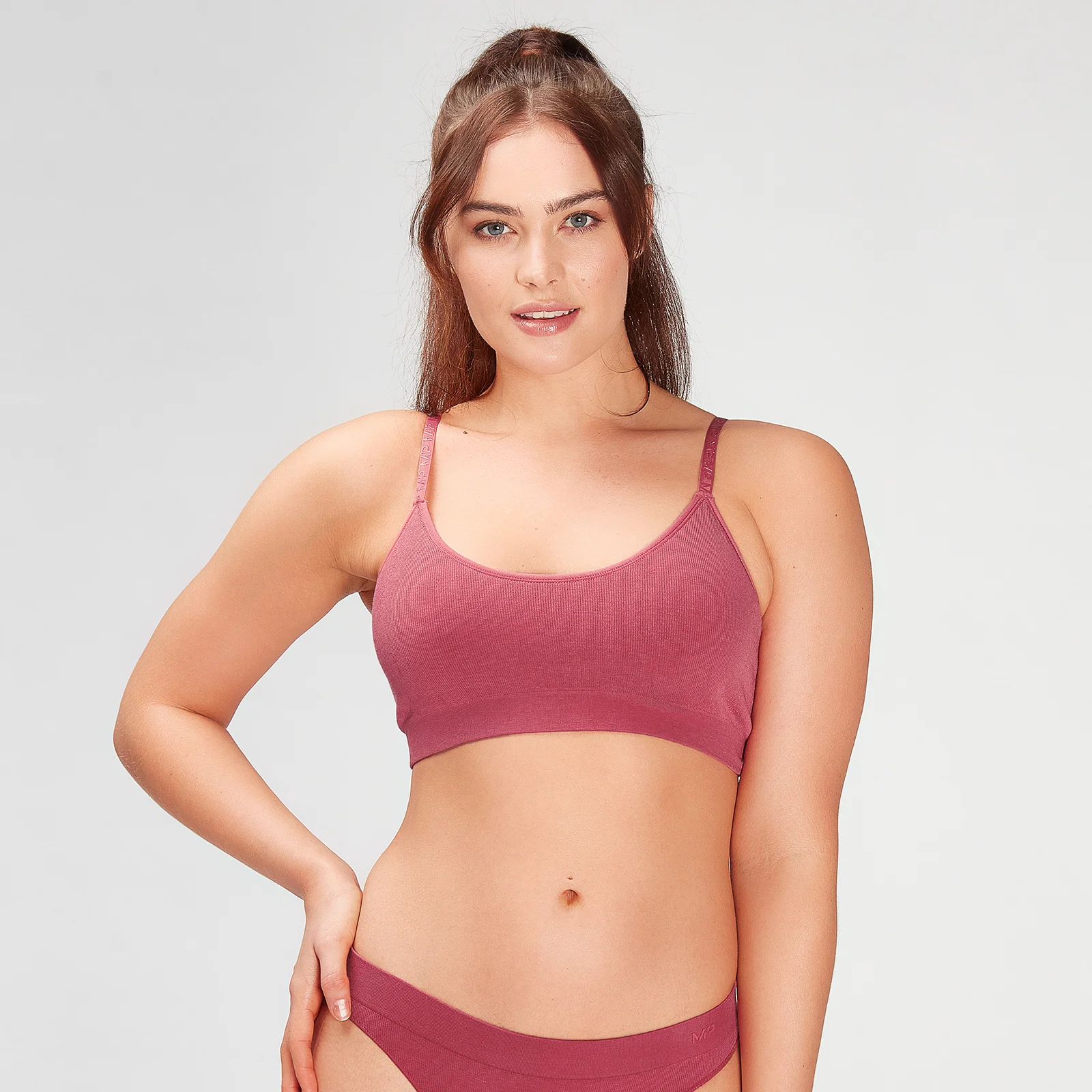 MP Women's Composure Seamless Bralette - Berry Pink - XS 画像 1