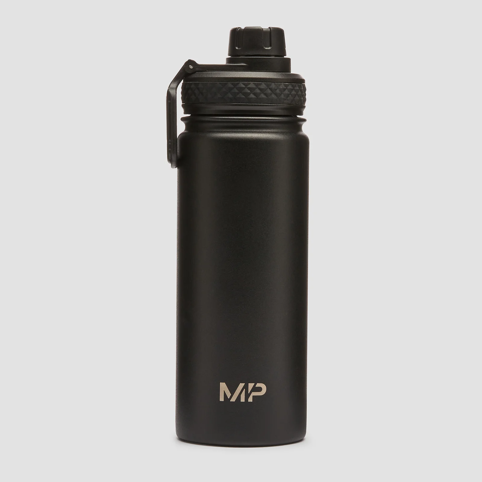 MP ミディアム メタル ウォーター ボトル - ブラック - 500ml 画像 1