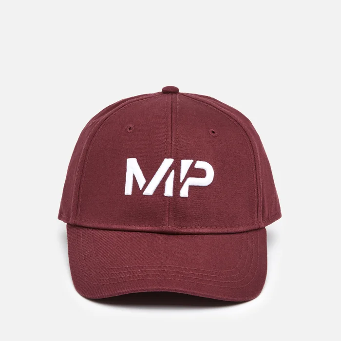 MP エッセンシャル ベースボール キャップ - ウォッシュドオックスブラッド