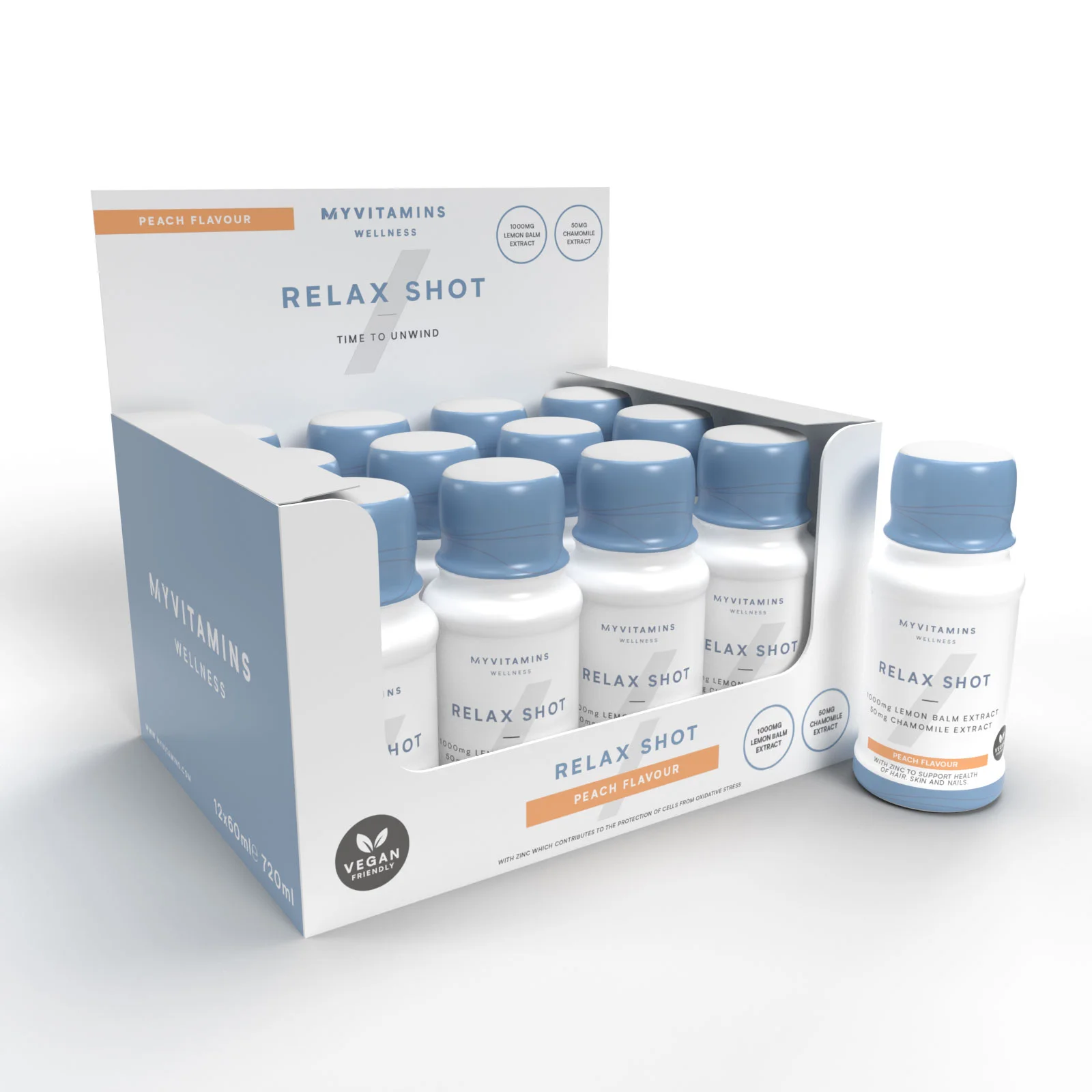 リラックス ショット - ピーチ 画像 1