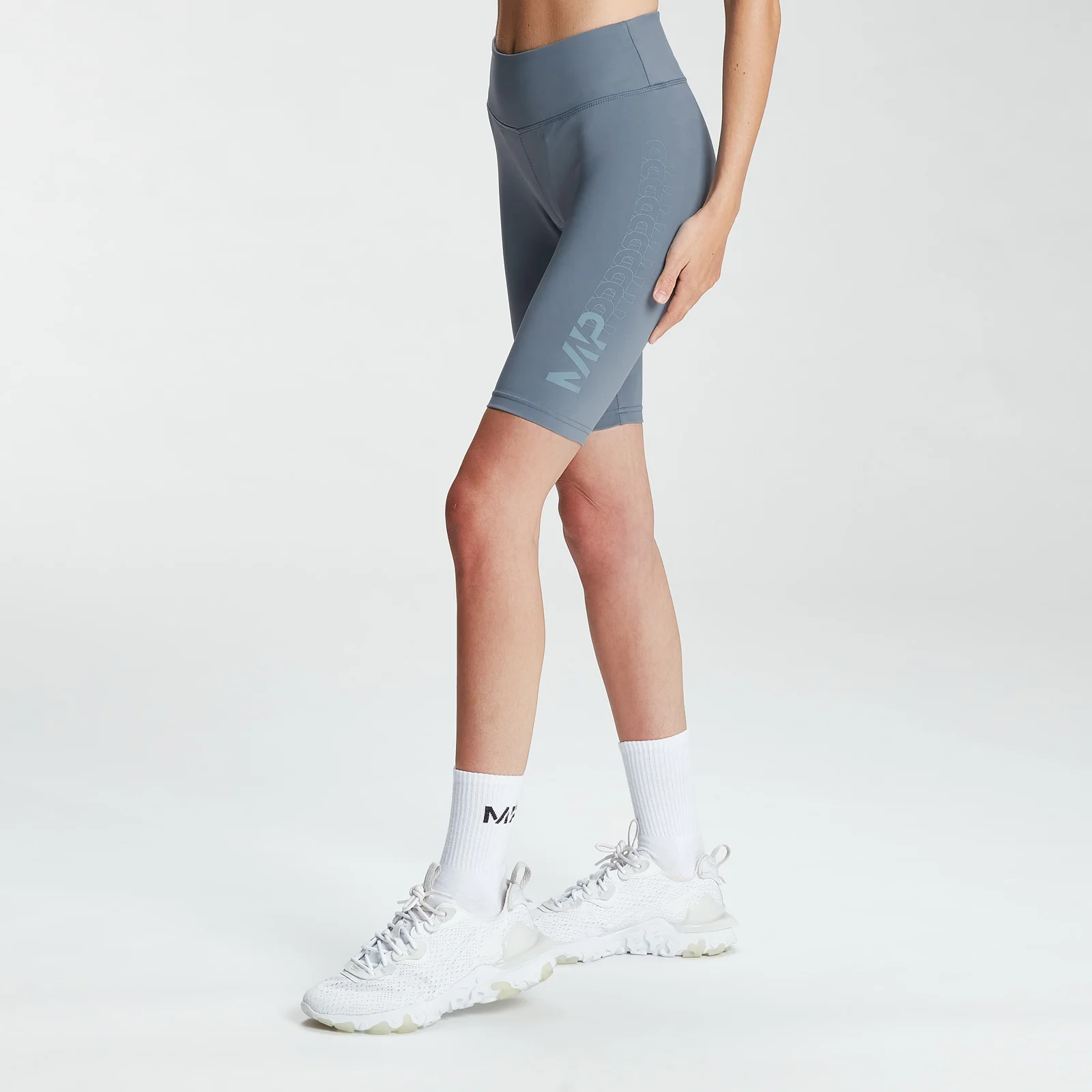 MP Women's Fade Graphic Training Cycling Shorts - Galaxy - XXS 画像 1
