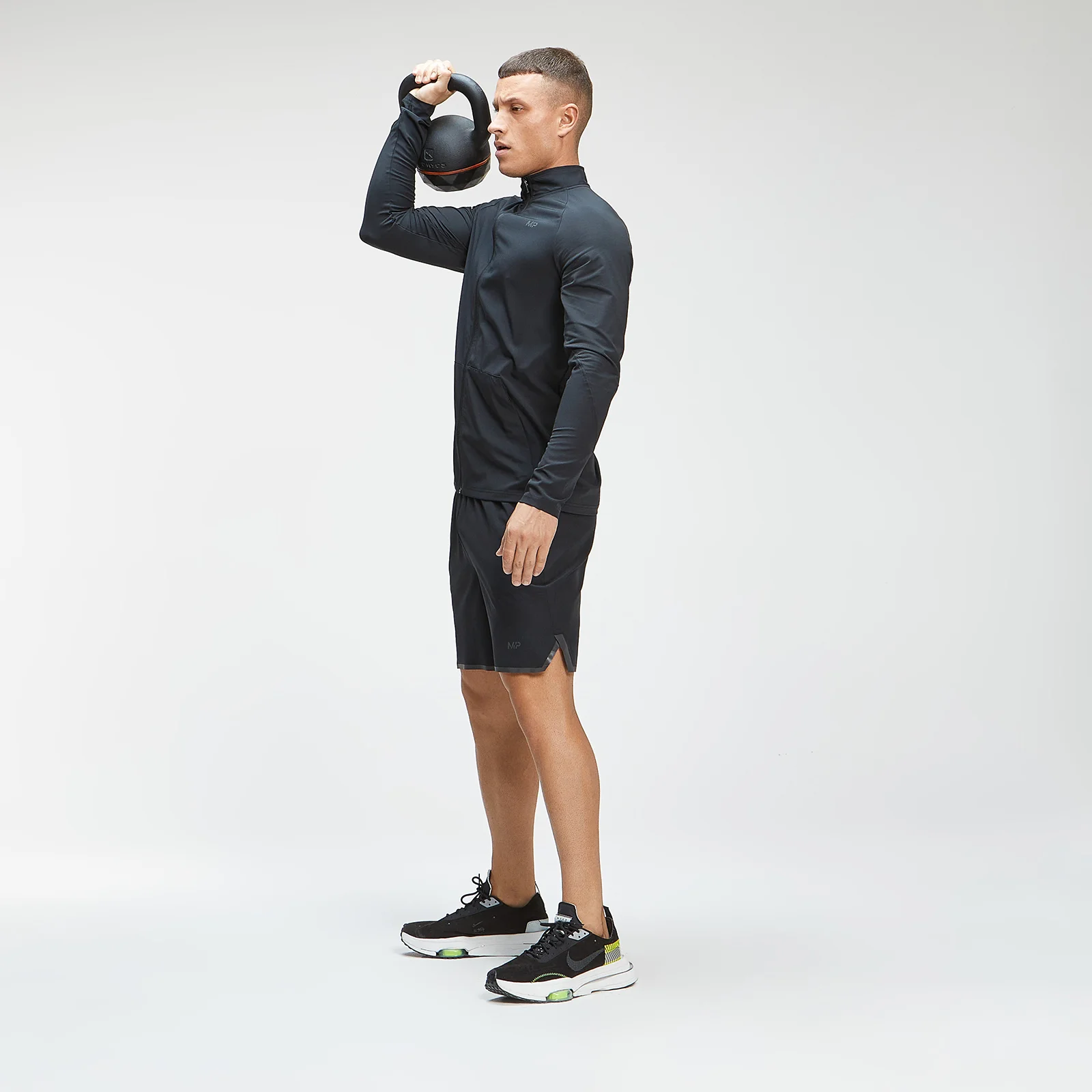 MP メンズ テンポ ショーツ - ブラック - XXS 画像 1