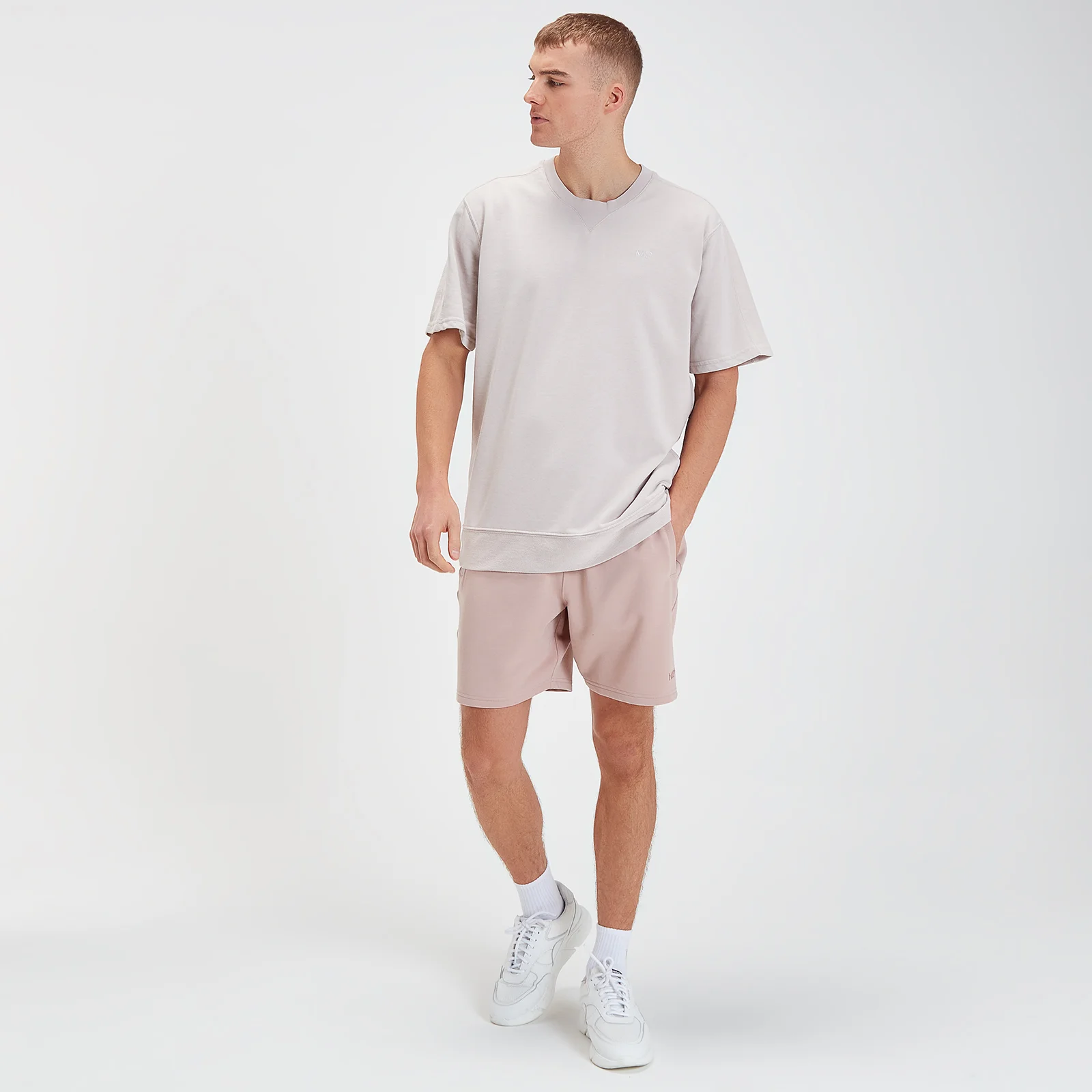 MP メンズ レスト デー ショートスリーブ Tシャツ - ボーン グレイ - XXS 画像 1