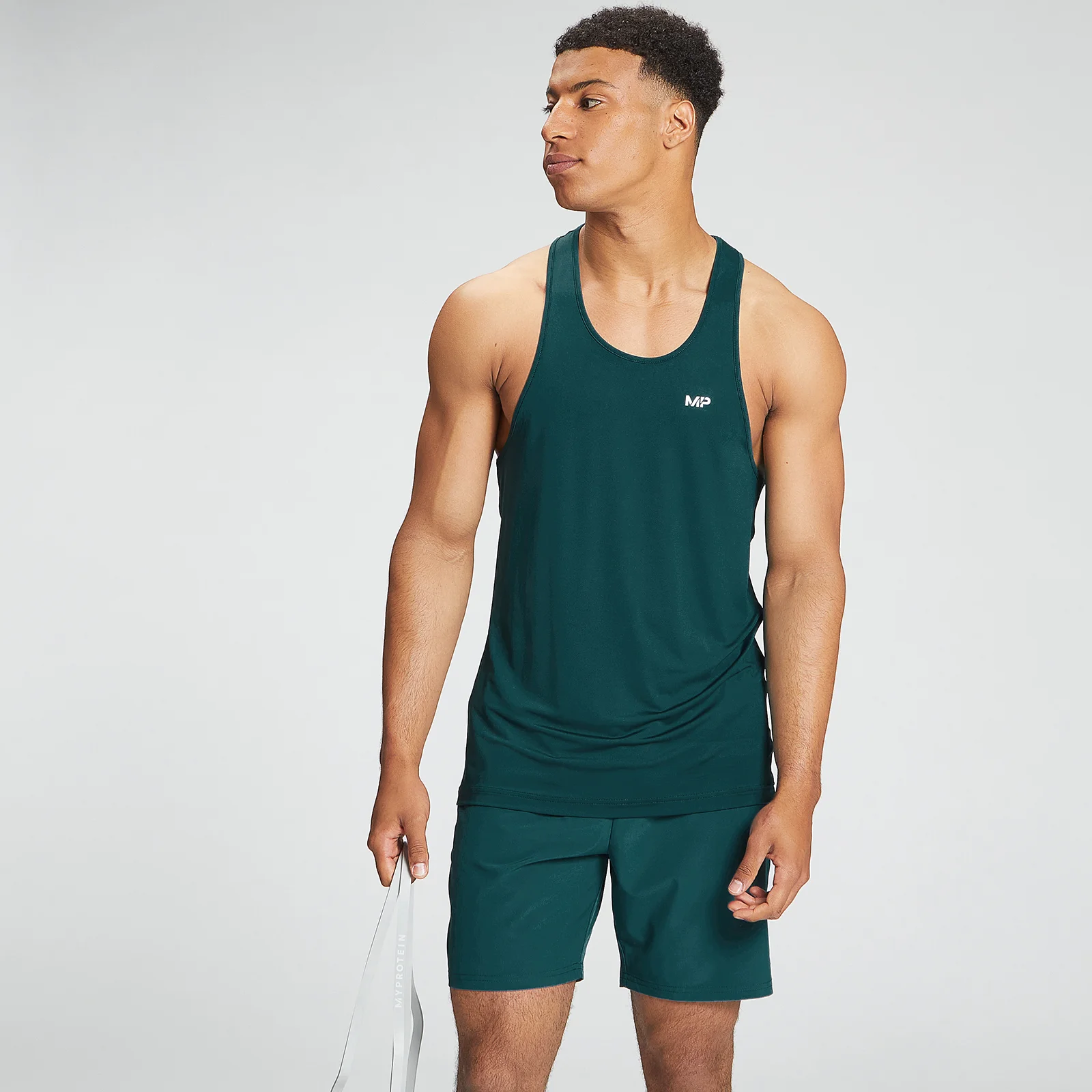 MP Men's Essentials Training Vest - Deep Teal - XXS 画像 1
