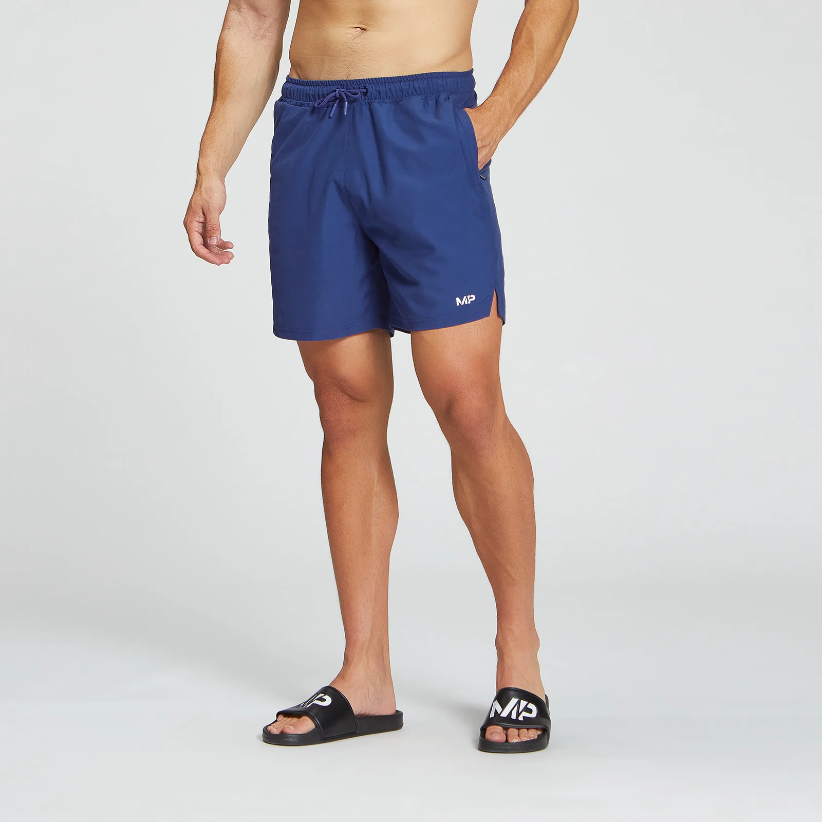 MP Men's Pacific Swim Shorts - Intense Blue - XXS 画像 1