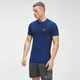 MP Men's Essential Seamless Short Sleeve T-shirt - Intense Blue Marl
