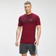 MP Men's Essential Seamless Short Sleeve T-shirt - Wine Marl
