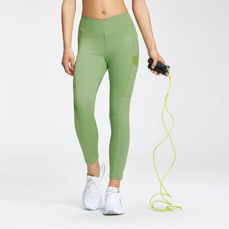 MP レディース テンポ 7/8 Repreve® レギンス - アップル グリーン