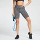 MP Women's Power Cycling Shorts - Black Space Dye