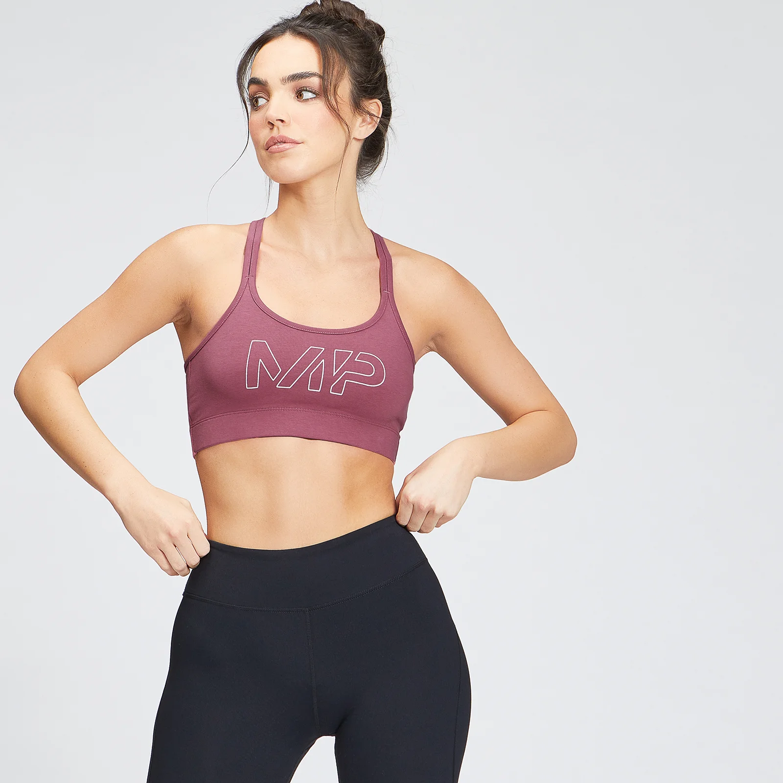 MP Women's Original Jersey Bra - Frosted Berry - XS 画像 1