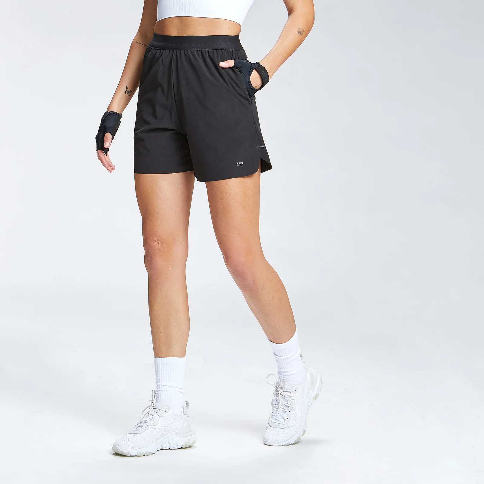 MP Women's Essential Woven Short - Black - XXS 画像 1