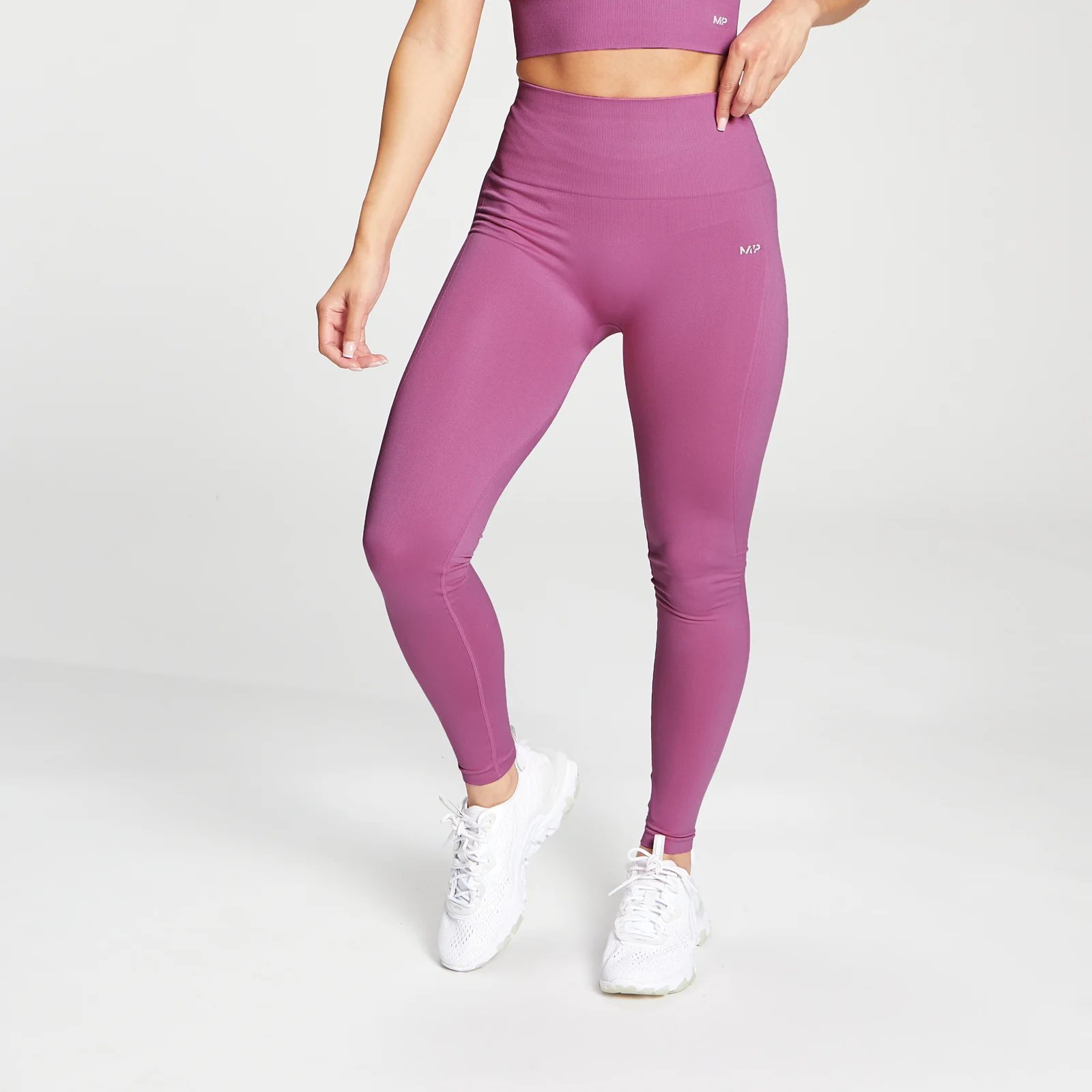 MP Women's Shape Seamless Leggings - Orchid - XXS 画像 1