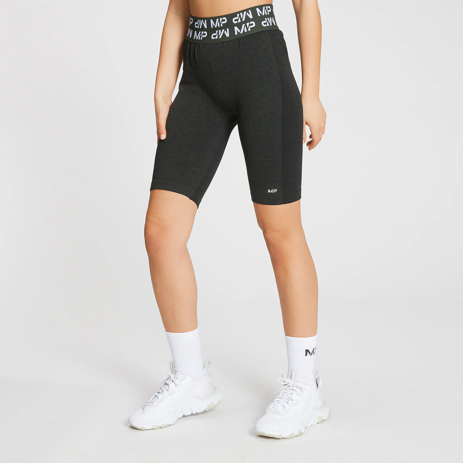 MP Women's Curve Cycling Shorts - Vine Leaf - XS 画像 1