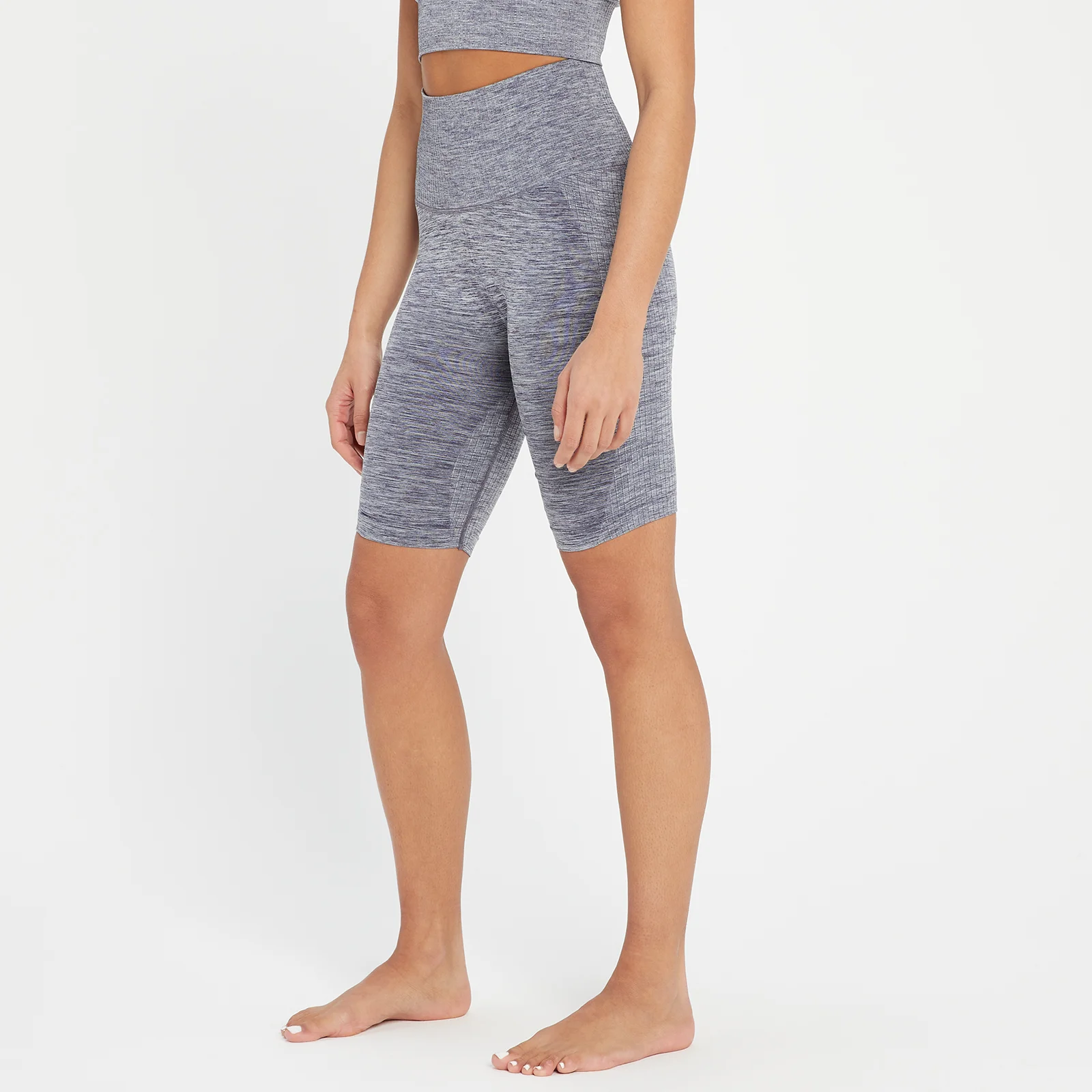 MP Women's Composure Seamless Cycling Shorts - Galaxy Blue - XXS 画像 1