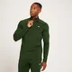 MP メンズ リニアマーク グラフィック トレーニング 1/4 ジップ - ダーク グリーン