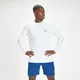 MP メンズ インフィニティ マーク グラフィック トレーニング ロングスリーブ Tシャツ - ホワイト