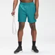 MP Men's Repeat Mark Graphic Training Shorts|Teal|MP