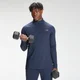 MP Men's Repeat Mark Graphic Training 1/4 Zip|Petrol Blue|MP