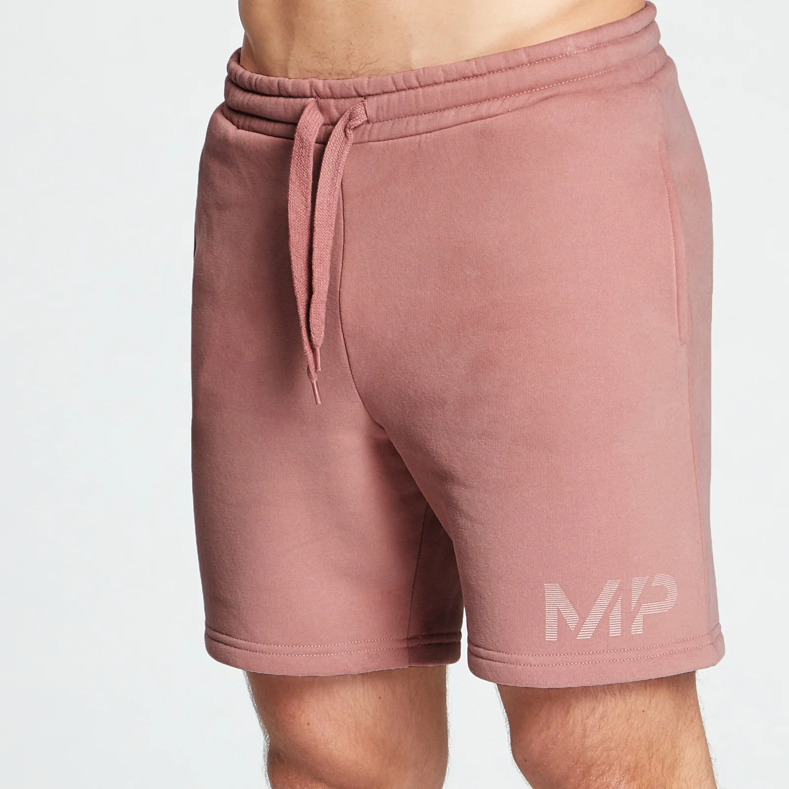 MP Men's Gradient Line Graphic Shorts - Washed Pink - XXS 画像 1