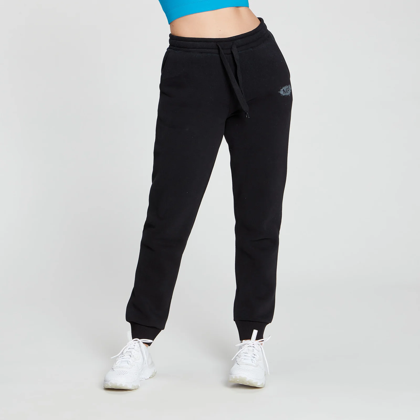 MP Women's Chalk Graphic Joggers - Black - XXS 画像 1