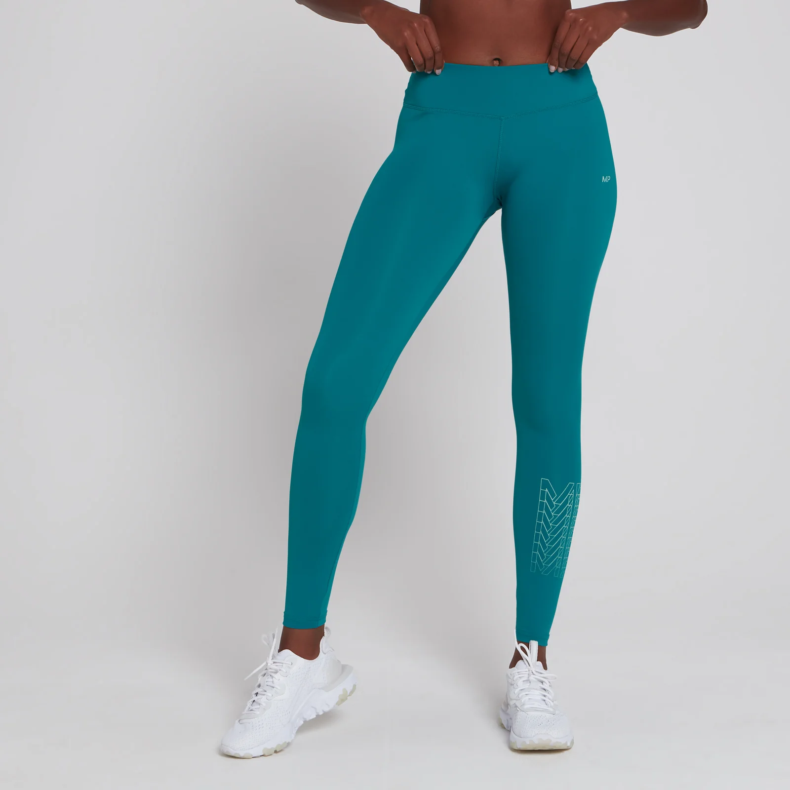 MP Women's Repeat MP Training Leggings - Teal - XXS 画像 1