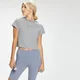 MP Women's Essentials Crop T-Shirt - Grey Marl