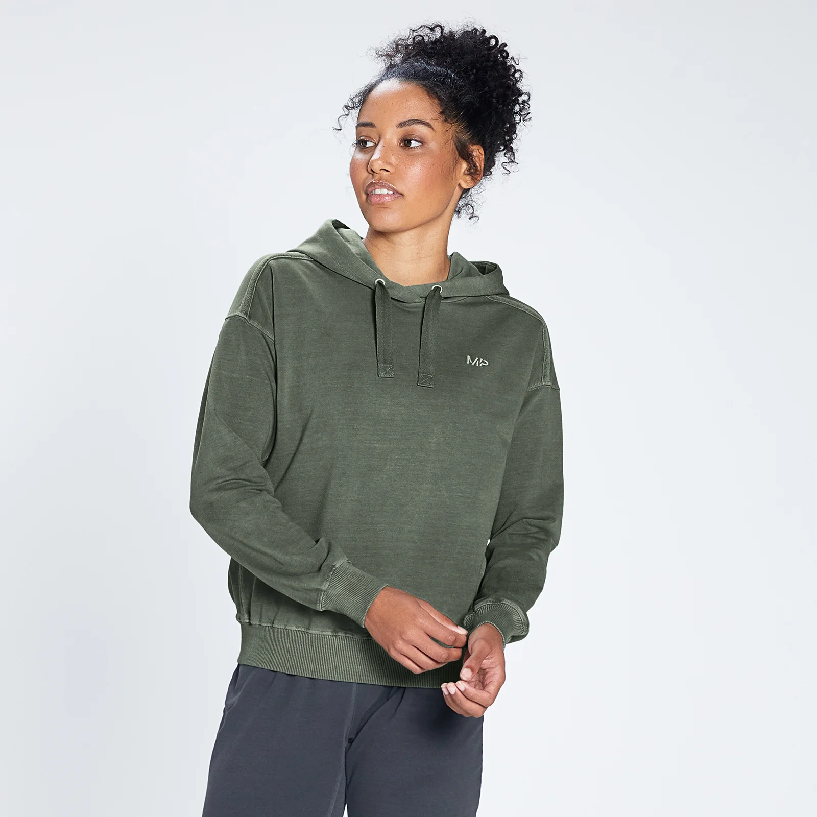 MP Women's Training Overhead Hoodie - Vine Leaf - XXS 画像 1